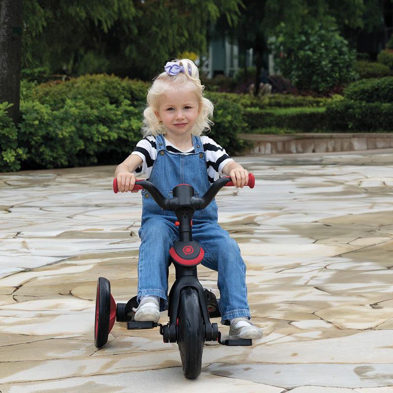 Triciclo Explorador Plegable 4 en 1 Rojo