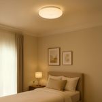 Plafón de Techo LED de 18W Redondo Blanco