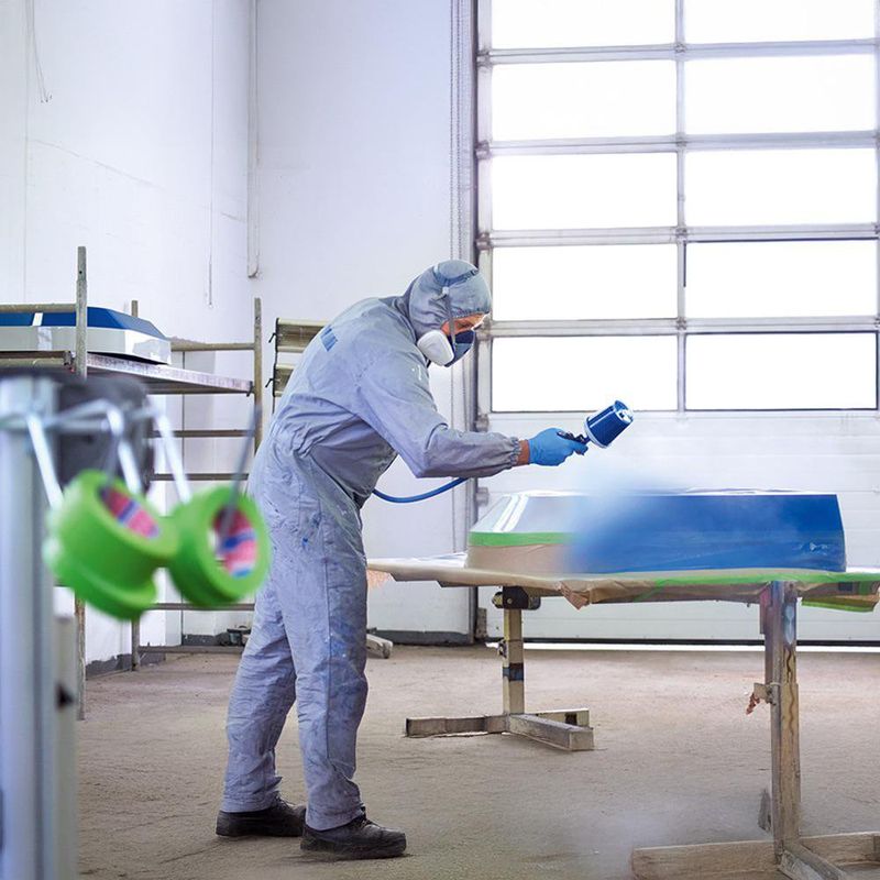 Masking para Automotriz Verde