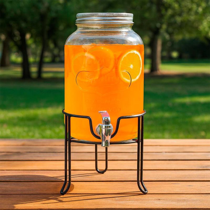 Dispensador de Bebida con Base