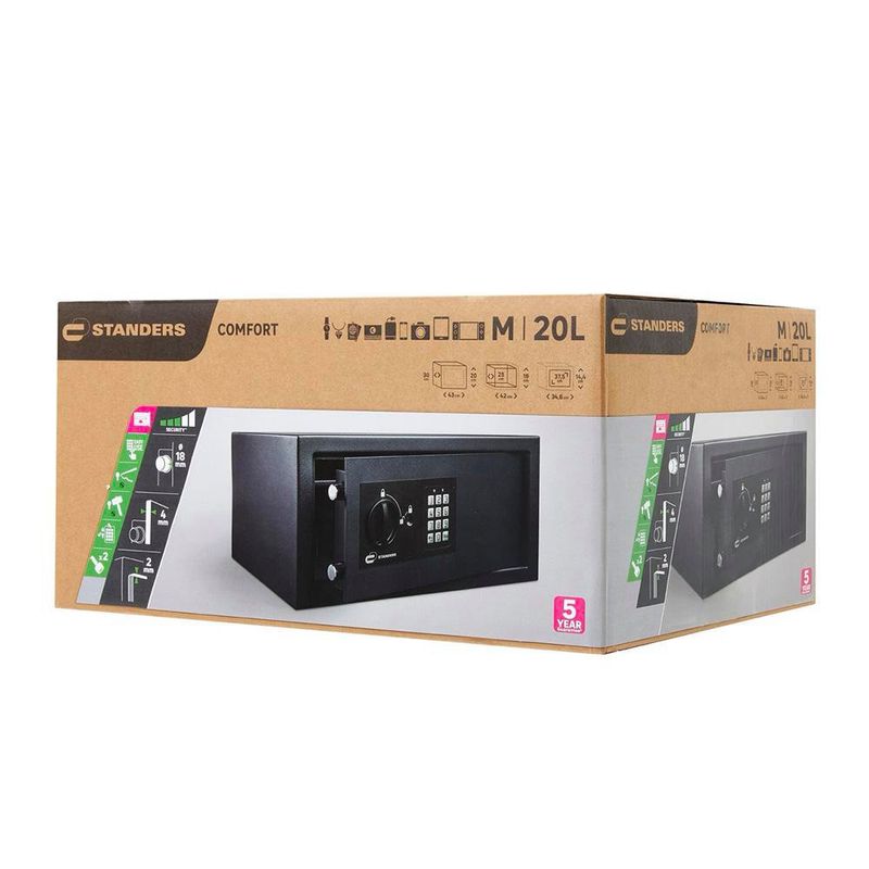 Caja de Seguridad Electrónica Especial para Laptop 20 L