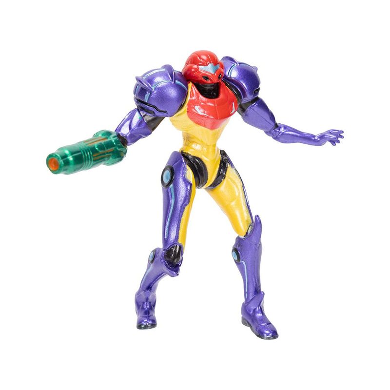 Set de 3 Figuras Metroid Chozo Power Suit Samus 2.5 Plg