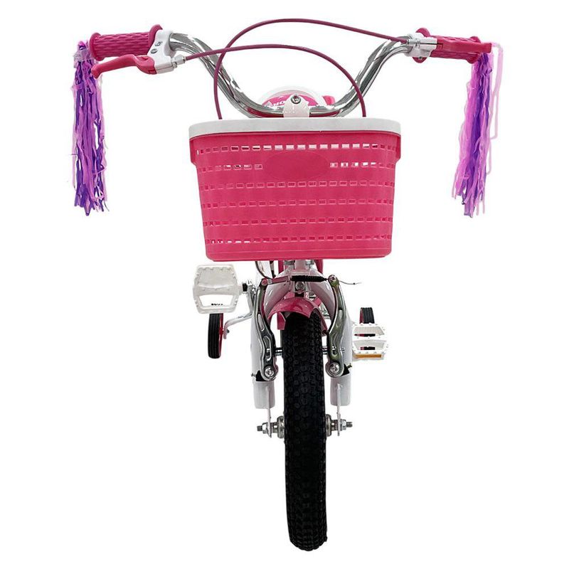 Bicicleta BMX 16 Plg con Portamuñeca Diseño Unicornio Colores Surtidos