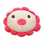 Cojín de Peluche 12 Plg con Diseño de Cerdito Rosado