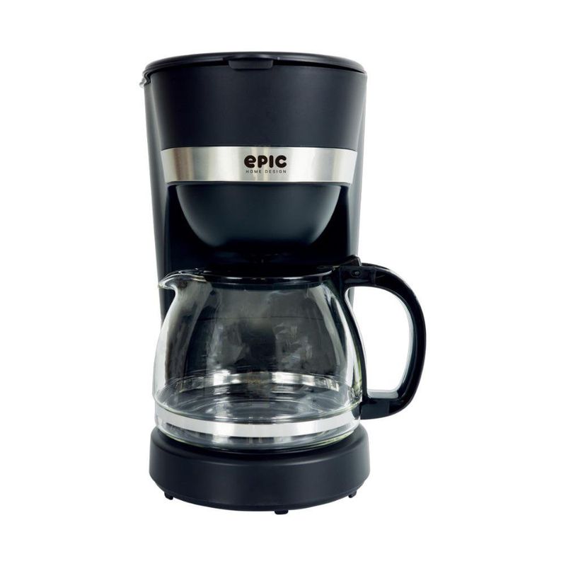 Cafetera Negra de Filtro 10 Tazas 1.2 L