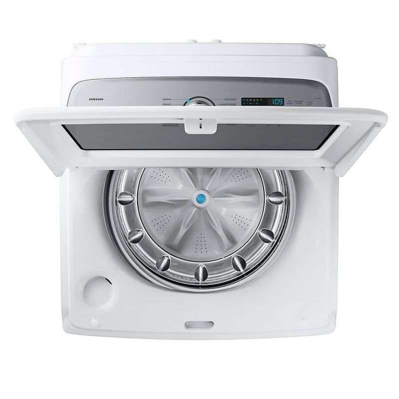 Lavadora Smart Check Panel Digital de Carga Superior de 26 Kg Color Blanco