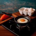 Sartén Huevero de Mármol 14 Cm Negro