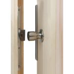 Protector de Cerradura para Puerta Color Plateado