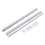 Protector de Cerradura para Puerta Color Plateado