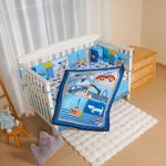 Set de Cuna Vehículos y Animalitos 3 Pzas