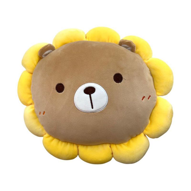 Cojín Decorativo Oso con Pétalos