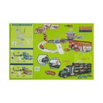 Estación de Policía con Rampas y Vehículos