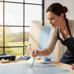 Brocha de Cerda Natural para Uso General de 4 plg