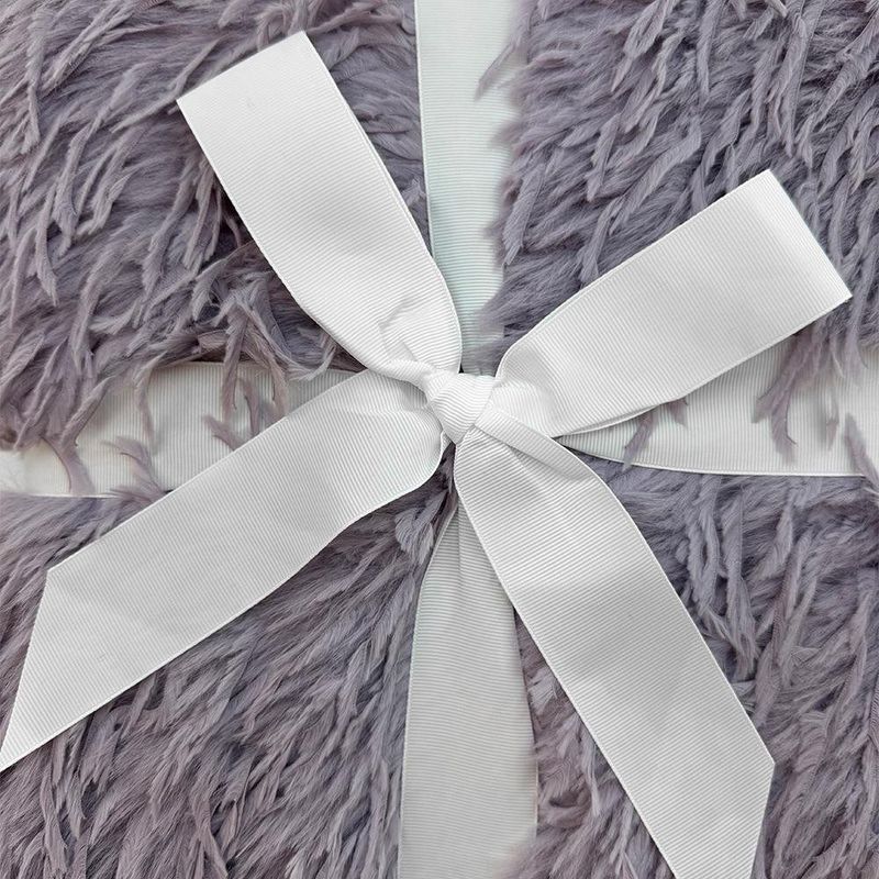 Throw tipo Peluche Morado 127 x 152 Cm