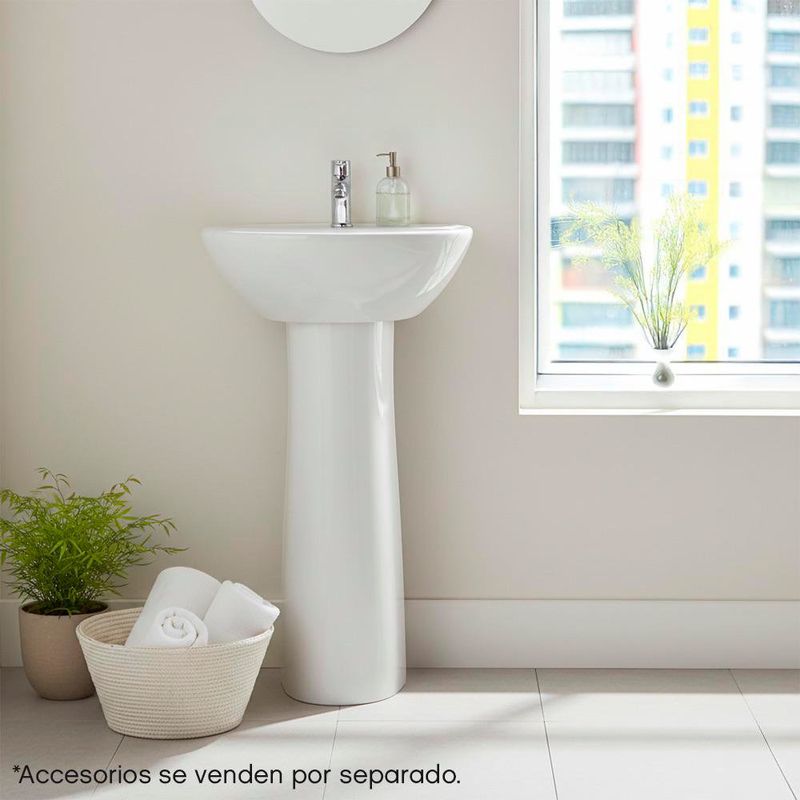 Pedestal Ecoline Blanco