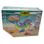 Peluche Interactivo Delfín Unicornio con Luz y Sonido