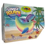 Peluche Interactivo Delfín Unicornio con Luz y Sonido