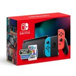 Consola Nintendo Switch 11 Neon Bundle con Juego Mario Bros