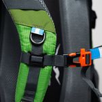 Mochila Deportiva Verde con Mallas Laterales 35 Litros