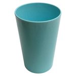 Vaso Cónico Celeste de Melamina 12 oz