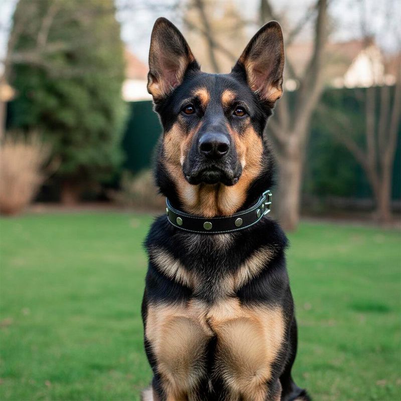 Collar de Cuero para Perro 56 Cm Colores Surtidos