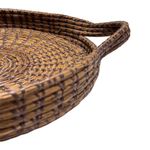 Canasta de Pino Tipo Bandeja Redonda