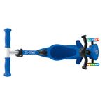 Scooter Plegable Con Luces Azul