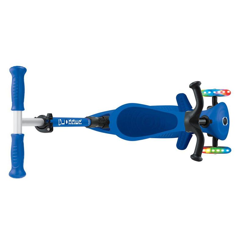 Scooter Plegable Con Luces Azul