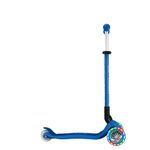 Scooter Plegable Con Luces Azul
