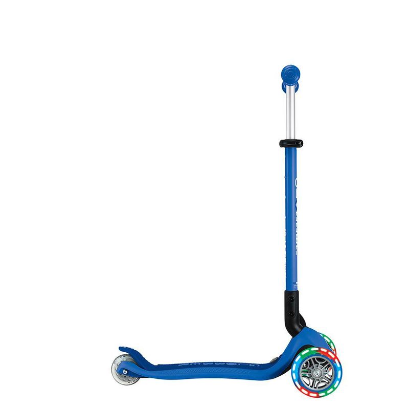 Scooter Plegable Con Luces Azul