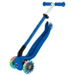 Scooter Plegable Con Luces Azul