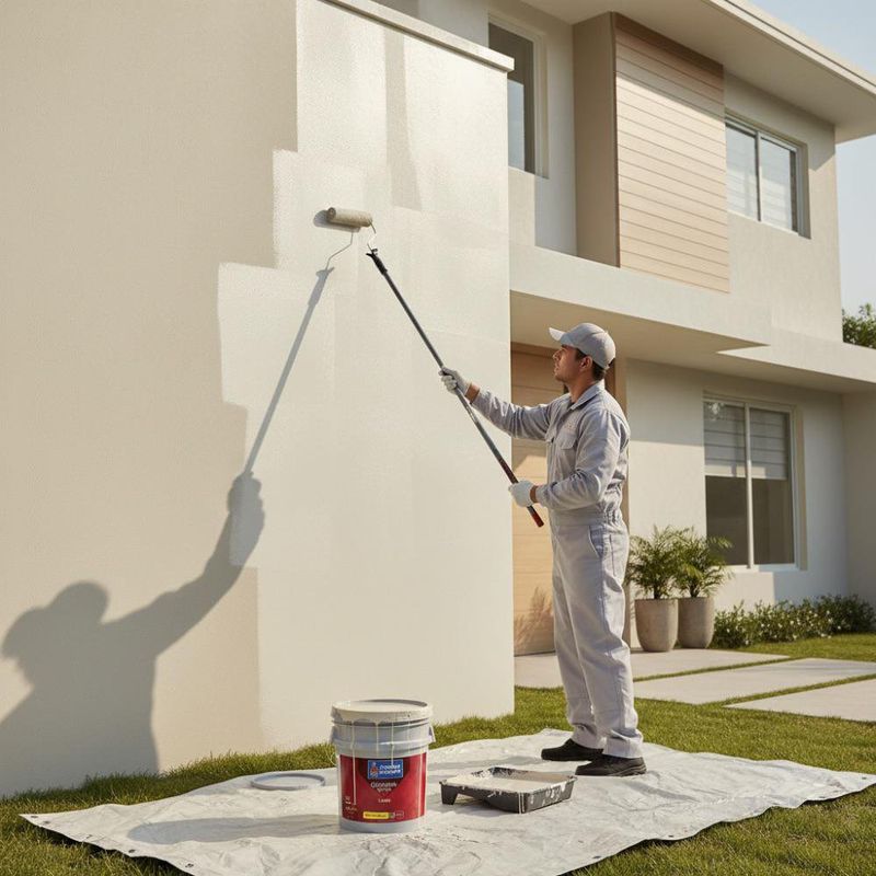 Pintura Colonial Mate Blanco Hueso 5 Gal