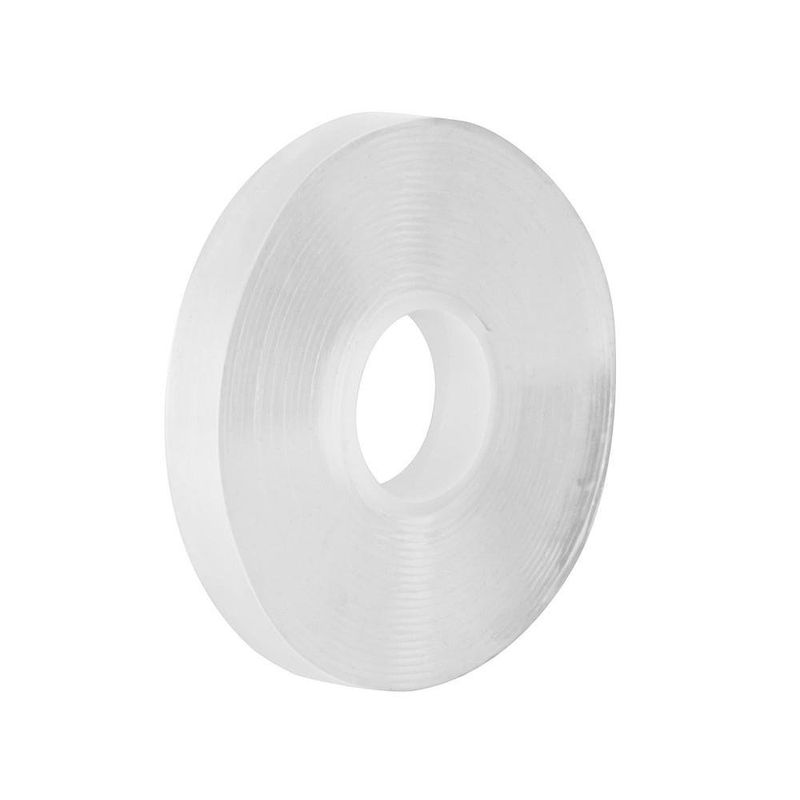 Cinta Doble Cara Color Transparente de 3 m x 10 mm