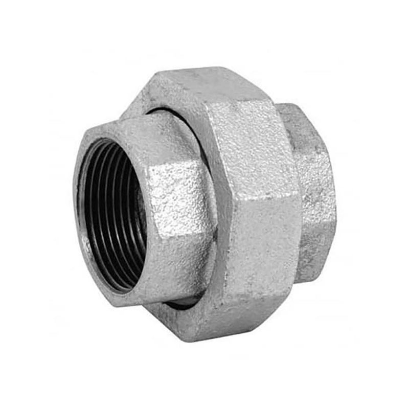 Unión Universal de Acero Galvanizado con Rosca 1 1/4 Plg
