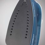 Plancha de Vapor Azul de Alta Potencia con Suela Antiadherente