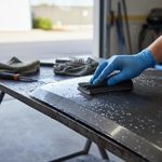 Lija de Agua Grano 100 Color Negro