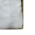 Mantel Redondo Blanco Navideño con Diseño de Renos