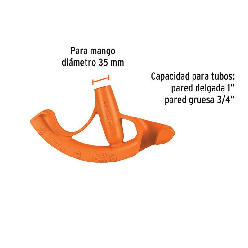 Doblador de Tubo Conduit de 1 Plg