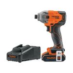 Destornillador Impacto 1/4 Plg 20 V