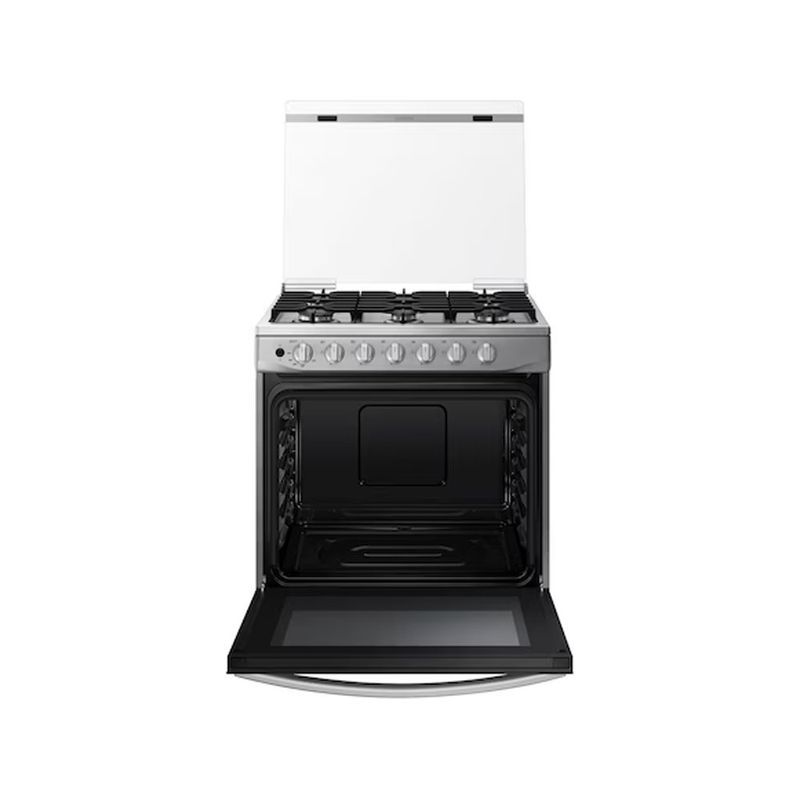 Estufa a Gas Samsung de 30 Plg con 6 Quemadores Acabado Acero Inoxidable