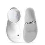 Calcetines de Color Blanco Pata de Chucho Acate y Carreras Talla S