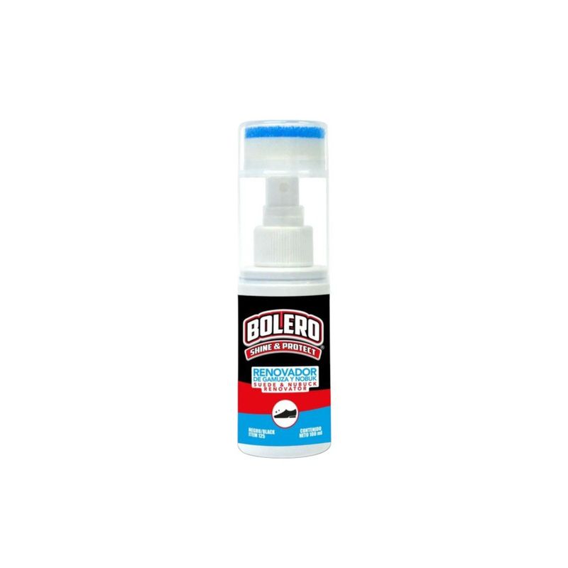 Renovador para Gamuza y Nobuk Negro 100 mL
