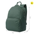 Mochila Verde Ometto Compacta