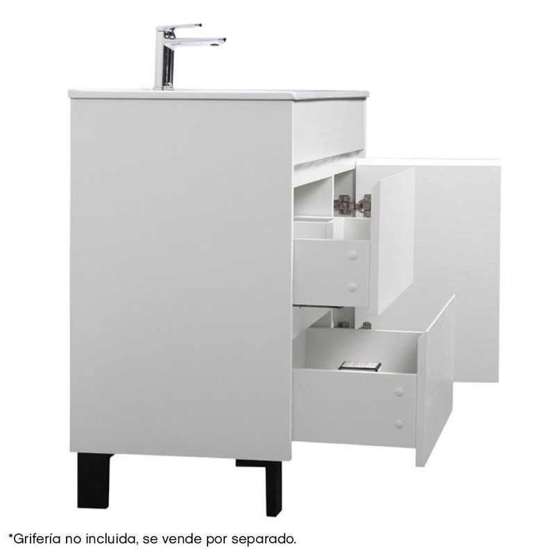 Vanity con Lavamanos Blanco Grace 60x45.5x72 cm