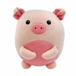 Cojín Decorativo Cerdito Rosa