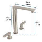 Mezcladora Riviera Cocina Recto 8 Plg - Foset