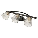 Lámpara de Pared Color Chocolate 3 Luces