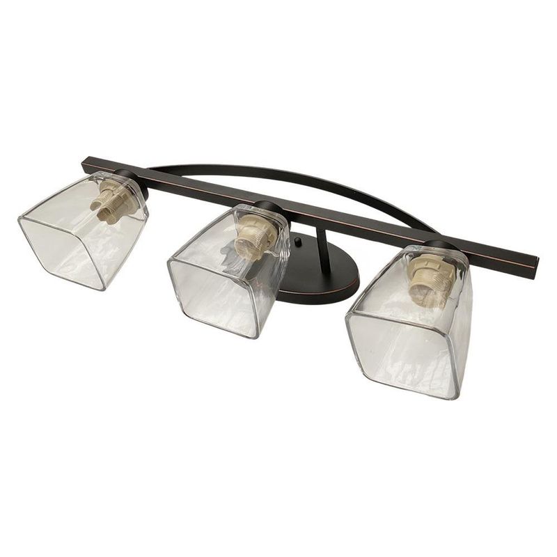 Lámpara de Pared Color Chocolate 3 Luces