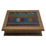 Caja de Te 6 Divisiones con Textil