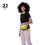 Bolso Cruzado Crossbody Amarillo Rectangular